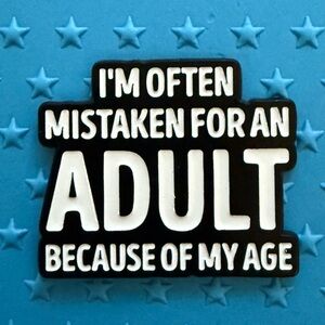 Mistaken for an adult Enamel Pin